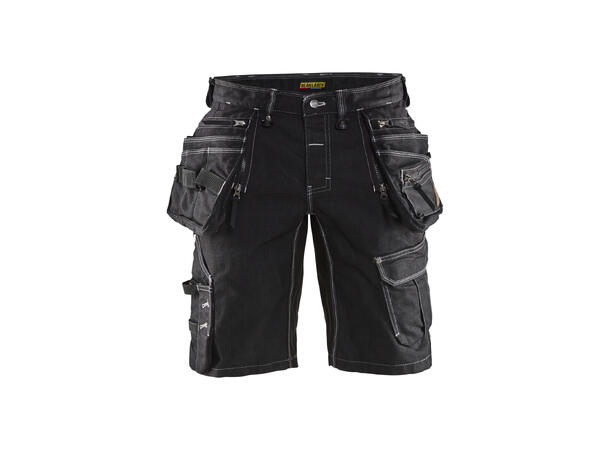 Blåkläder Håndverksshorts stretch X1900 Svart, str.C56