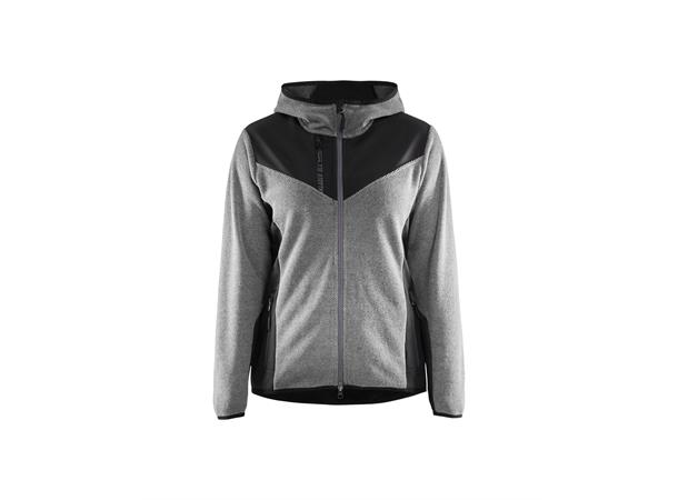 Blåkläder Jakke strikket Grå, str.M, dame