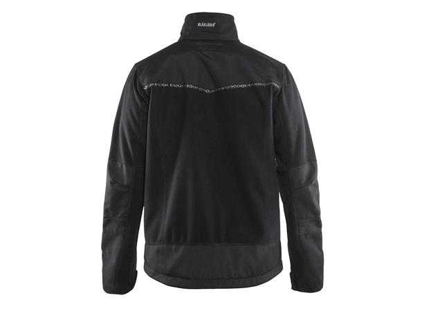 Blåkläder Jakke vindtett fleece Svart, str.4XL
