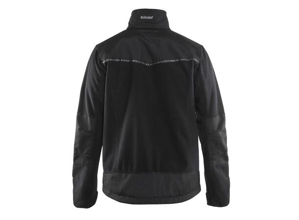 Blåkläder Jakke vindtett fleece Svart, str.4XL