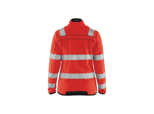 Blåkläder Mikrofleece varseljakke dame HiVis Rød, str.XXL, dame