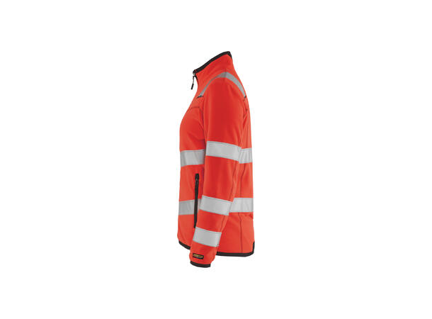 Blåkläder Mikrofleece varseljakke dame HiVis Rød, str.XXL, dame