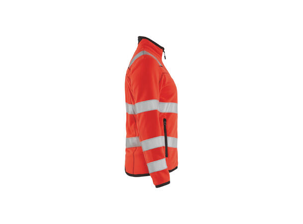 Blåkläder Mikrofleece varseljakke dame HiVis Rød, str.XXL, dame