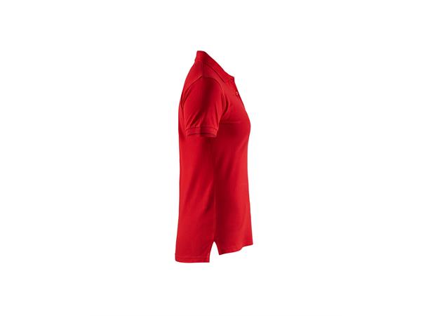 Blåkläder Piquetrøye Rød, str.XS, dame
