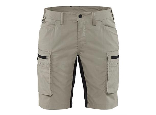 Blåkläder Serviceshorts stretch Beige, str.C42, dame