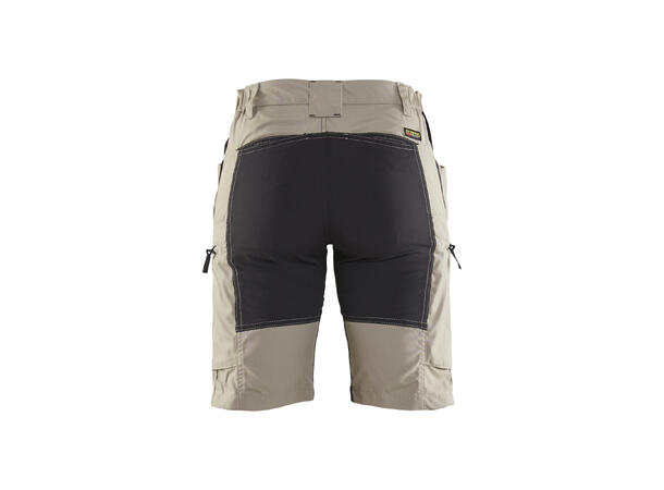 Blåkläder Serviceshorts stretch Beige, str.C32, dame