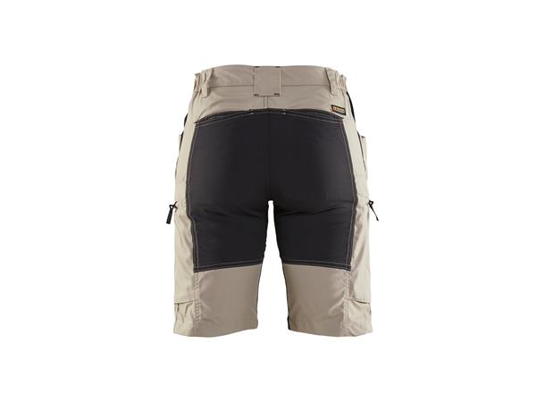 Blåkläder Serviceshorts stretch Beige, str.C42, dame