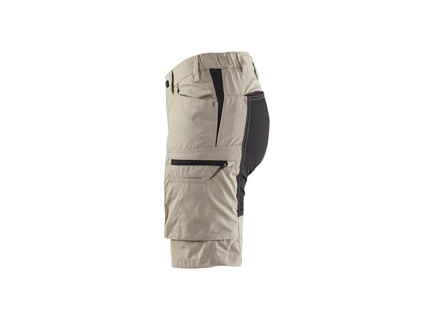 Blåkläder Serviceshorts stretch Beige, str.C42, dame