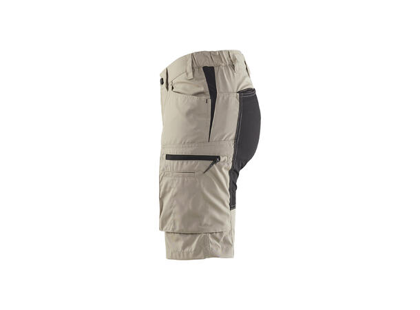 Blåkläder Serviceshorts stretch Beige, str.C32, dame