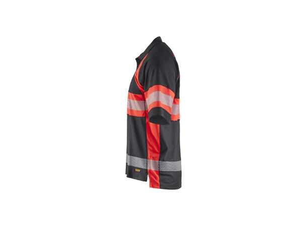 Blåkläder Skjorte Polo synlig Kl. 1 Svart, str.XL