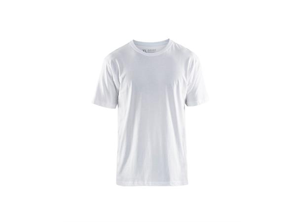 Blåkläder T-Skjorte 5 pk Hvit, str.XXL
