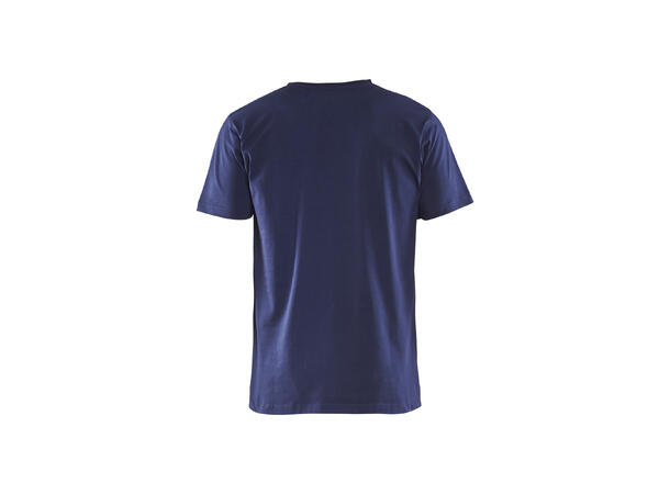 Blåkläder T-Skjorte V-Hals Mørkmarine, str.4XL