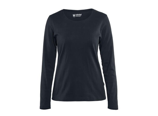 Blåkläder T-skjorte langermet Marineblå, str.S, dame