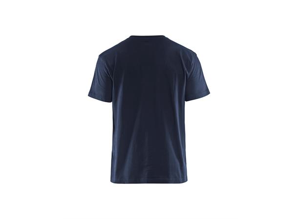 Blåkläder T-skjorte tofarget Mørkmarine, str.XXL