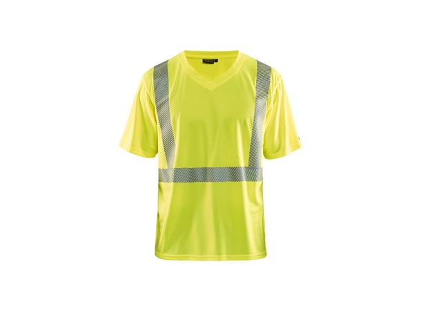 Blåkläder T-skjorte varsel Gul, str.4XL