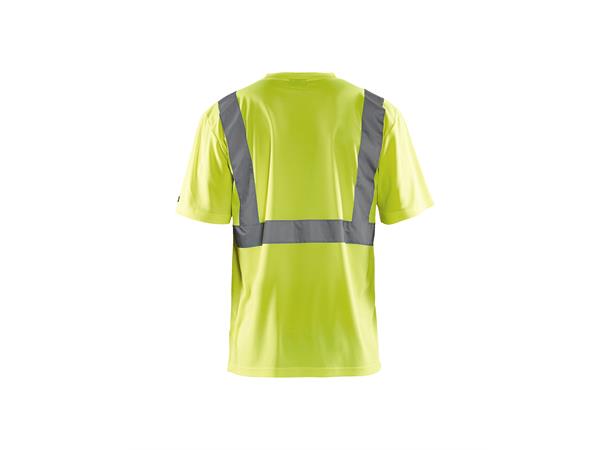 Blåkläder T-skjorte varsel Kl.2 Gul, str.XL