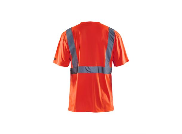 Blåkläder T-skjorte varsel Kl.2 HiVis Rød, str.L
