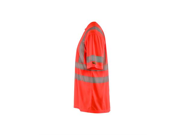 Blåkläder T-skjorte varsel UV-beskyttet HiVis Rød, str.XL