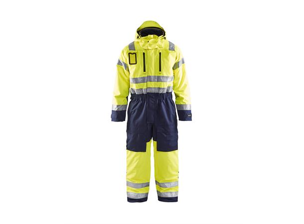 Blåkläder Vinterkjeledress Varsel Gul/Marineblå, str.D120