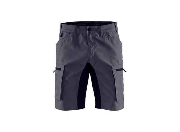 Blåkläder serviceshorts, stretch paneler Grå, str.C52