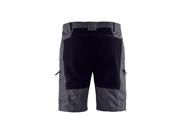 Blåkläder serviceshorts, stretch paneler Grå, str.C52