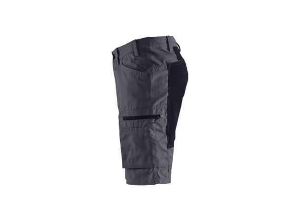 Blåkläder serviceshorts, stretch paneler Grå, str.C52
