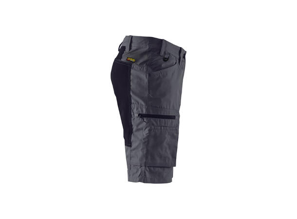 Blåkläder serviceshorts, stretch paneler Grå, str.C52