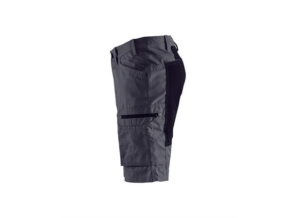 Blåkläder serviceshorts, stretch paneler Grå, str.C52