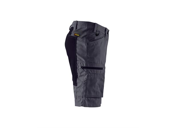 Blåkläder serviceshorts, stretch paneler Grå, str.C52