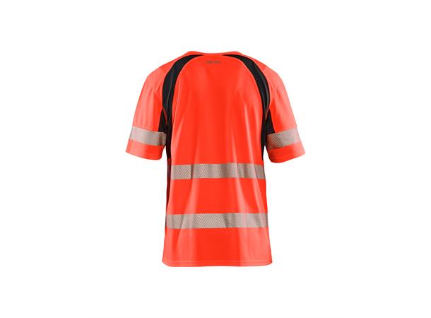 Blåkläder t-skjorte varsel kl 2 HiVis Rød, str.L
