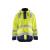 Blåkläder Regnjakke varsel kl 3 Level 2 Gul/Marineblå, str.4XL 