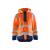 Blåkläder 4327 Regnjakke Level 3 Oransje/Marineblå L 