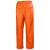Helly Hansen Gale Regnbukse håndverk Oransje, str.S 