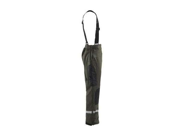 Blåkläder 1305 Regnbukse Level 2 Grønn 4XL