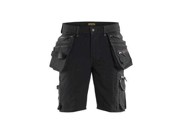 Blåkläder Håndverksshorts 4-veisstretch Svart, str.C48, modell X1900