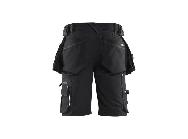 Blåkläder Håndverksshorts 4-veisstretch Svart, str.C48, modell X1900