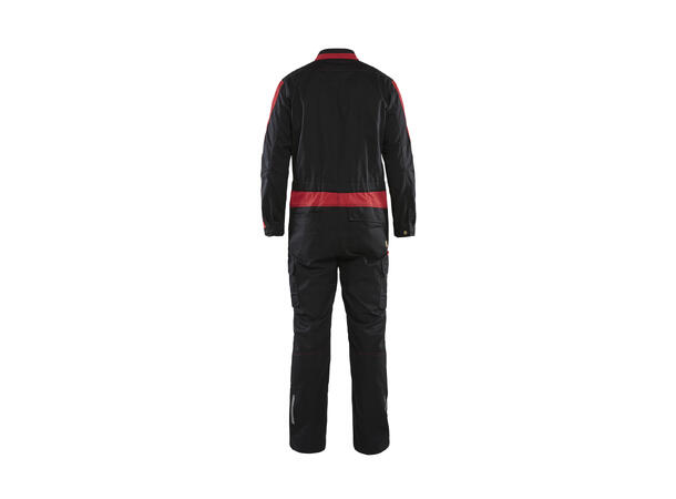 Blåkläder Industrikjeledress stretch Svart/Rød, str.C52