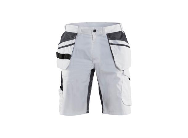 Blåkläder Malershorts med stretch Hvit, str.C44