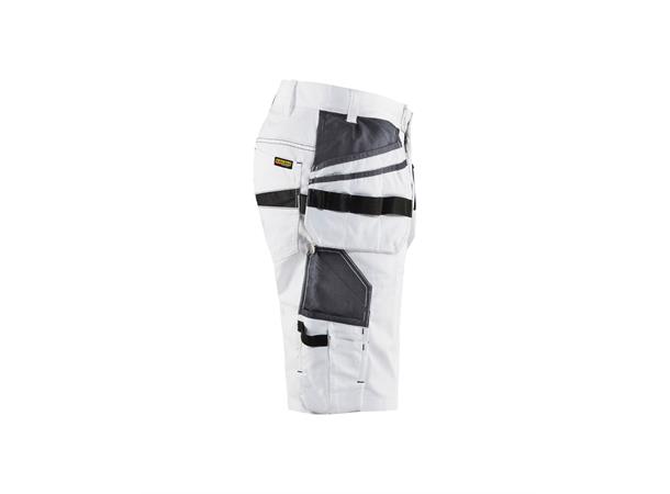 Blåkläder Malershorts med stretch Hvit, str.C44