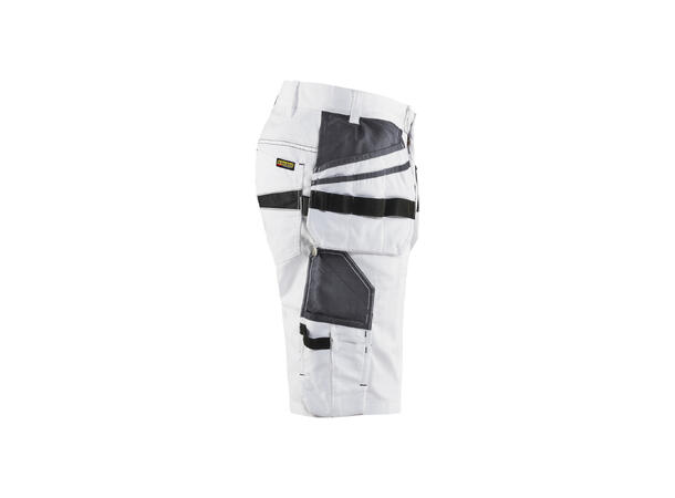 Blåkläder Malershorts med stretch Hvit, str.C44