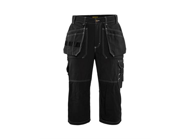 Blåkläder Piratbukse med spikerlommer Svart, str.C52