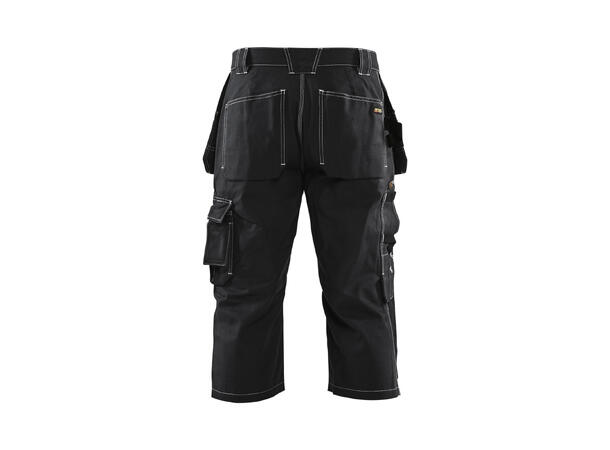 Blåkläder Piratbukse med spikerlommer Svart, str.C52