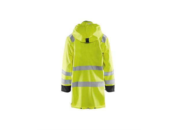 Blåkläder Regnjakke Gul/Svart, str.S, heavy weight extr.