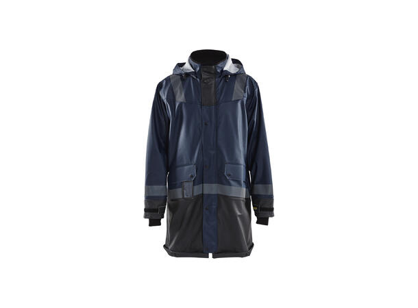 Blåkläder Regnjakke LEV 2 Marineblå, str.M