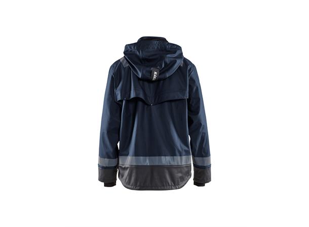 Blåkläder Regnjakke LEV 2 Marineblå, str.4XL