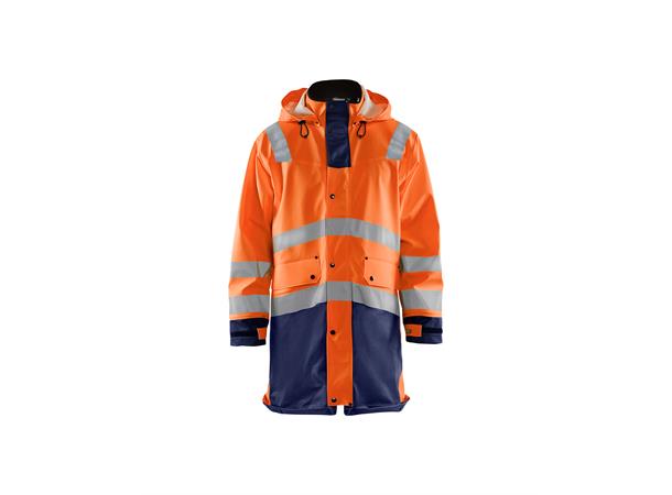 Blåkläder Regnjakke Oransje, str.4XL, heavy weight extr.