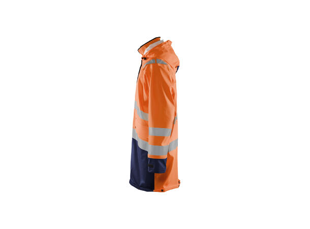 Blåkläder Regnjakke Oransje, str.4XL, heavy weight extr.
