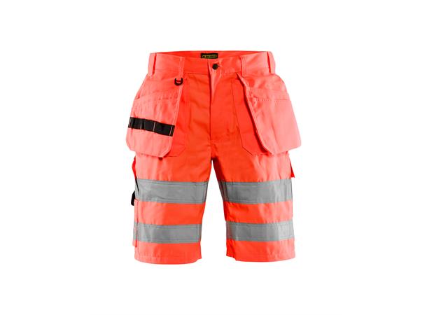 Blåkläder Shorts Varsel HiVis Rød, str.C50