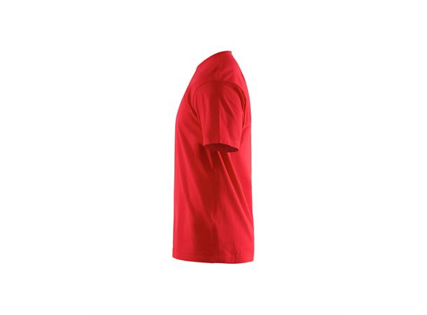 Blåkläder T-Skjorte 5 pk Rød, str.XXL