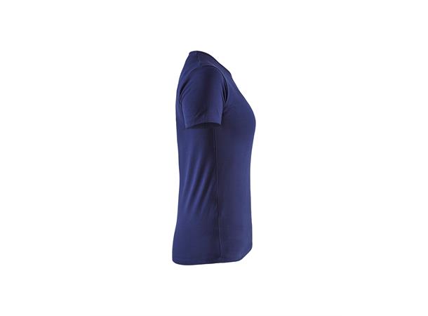 Blåkläder T-skjorte Mørkmarine, str.XL, dame